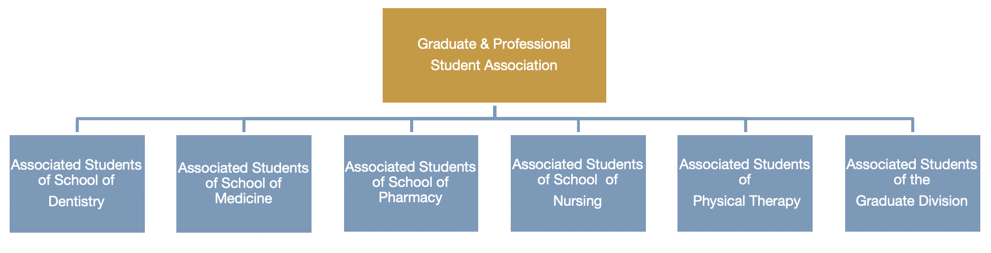 UCSF Student Government Structure Image